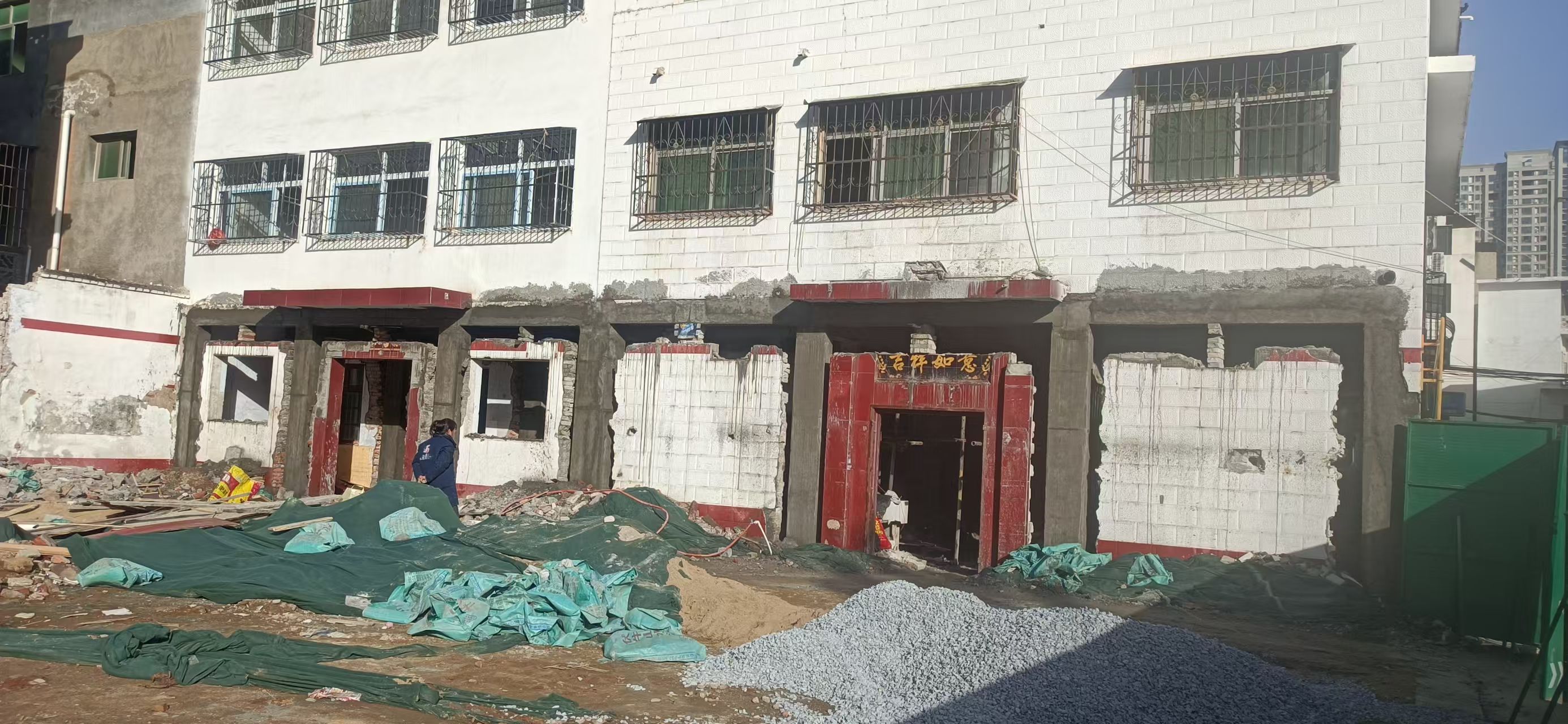 湛江市墙体改大梁危房加固 - 方案